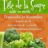 Affiche de la Fête de la soupe 2016 à La Gacilly