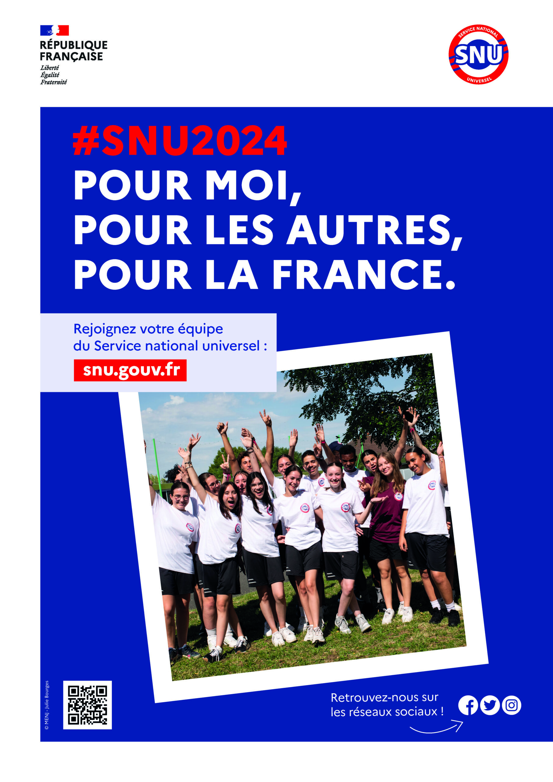 Service National Universel (SNU) pour l'année 2025 Site officiel de